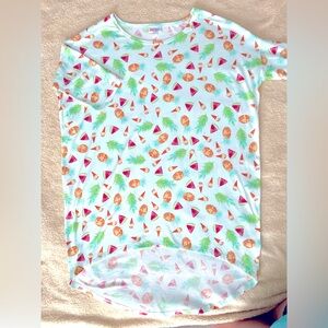 LulaRoe Irma XXS Summer Time